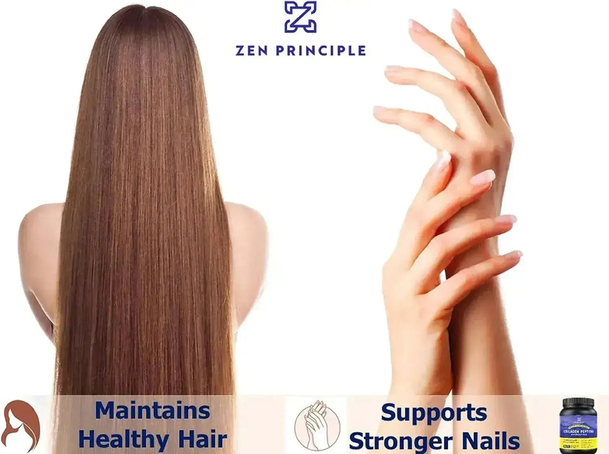 ZEN PRINCIPLE - Zen Principle Grass-Fed Collagen Peptides 1.5 Lb. - The Red Vitamin MX - Suplementos Alimenticios - {{ shop.shopifyCountryName }}
