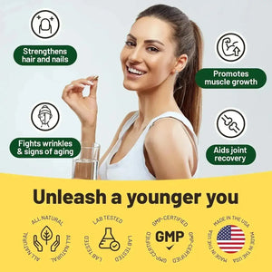 VEGAN VITALITY - Vegan Vitality Vegan Collagen 60 Capsulas - The Red Vitamin MX - Suplementos Alimenticios - {{ shop.shopifyCountryName }}