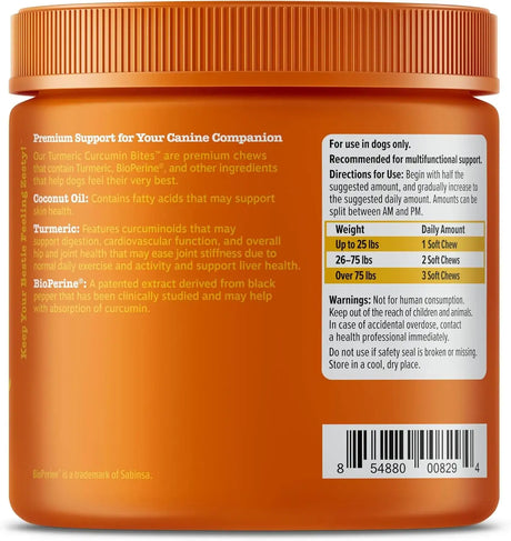 ZESTY PAWS - Zesty Paws Turmeric Curcumin for Dogs Bacon Flavor 90 Masticables - The Red Vitamin MX - Cuidado De Cadera Y Articulaciones Para Perros - {{ shop.shopifyCountryName }}