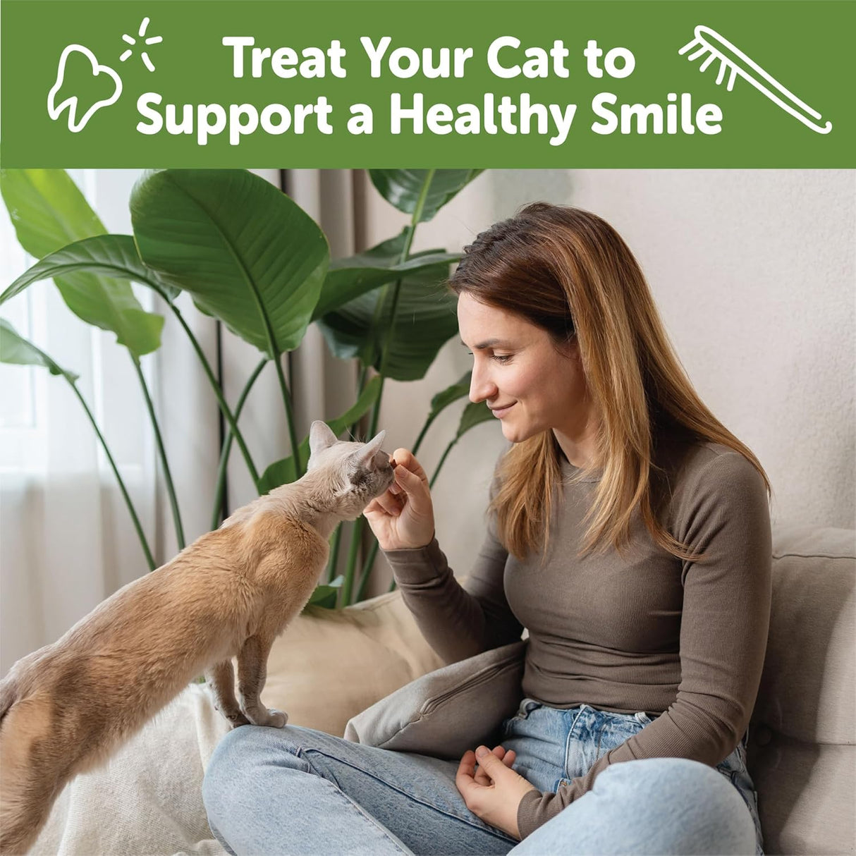 WHIMZEES Wellness Cat Dental Treats Natural Chews Chicken Flavor 127Gr.
