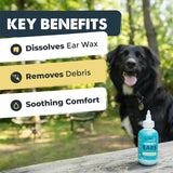 MIGHTY PAW - Mighty Paw Waggables Dog Ear Wash 4 Fl.Oz. - The Red Vitamin MX - Cuidado Del Oído De Perros - {{ shop.shopifyCountryName }}