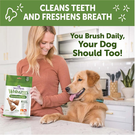 WELLNESS WHIMZEES - WHIMZEES Wellness Occupy Dog Dental Treats Medium Size 12 Piezas - The Red Vitamin MX - Cuidado Dental Para Perros - {{ shop.shopifyCountryName }}