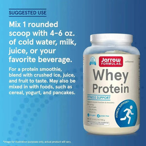 JARROW FORMULAS - Jarrow Formulas Whey Protein Unflavored 908Gr. - The Red Vitamin MX - Suplementos Alimenticios - {{ shop.shopifyCountryName }}