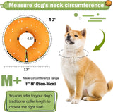 Cneo Recovery Donut Collar HAMBURGER MEDIUM PLUS