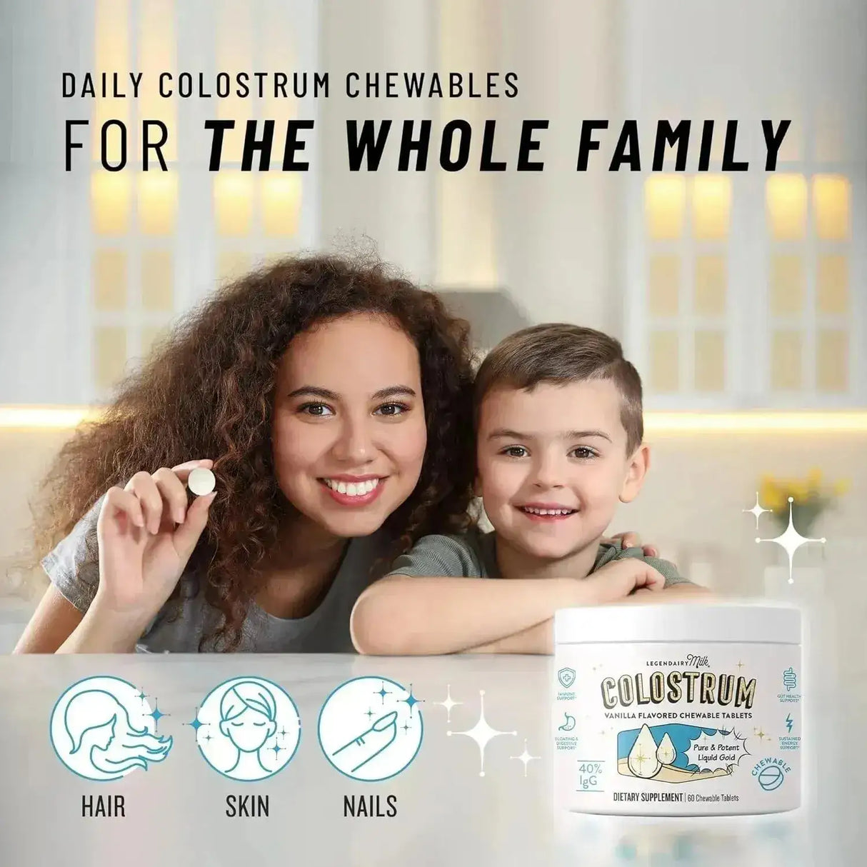 LEGENDAIRY MILK - Legendairy Milk Colostrum Vanilla 40% of IgG 30 Tabletas Masticables - The Red Vitamin MX - Suplementos Alimenticios - {{ shop.shopifyCountryName }}