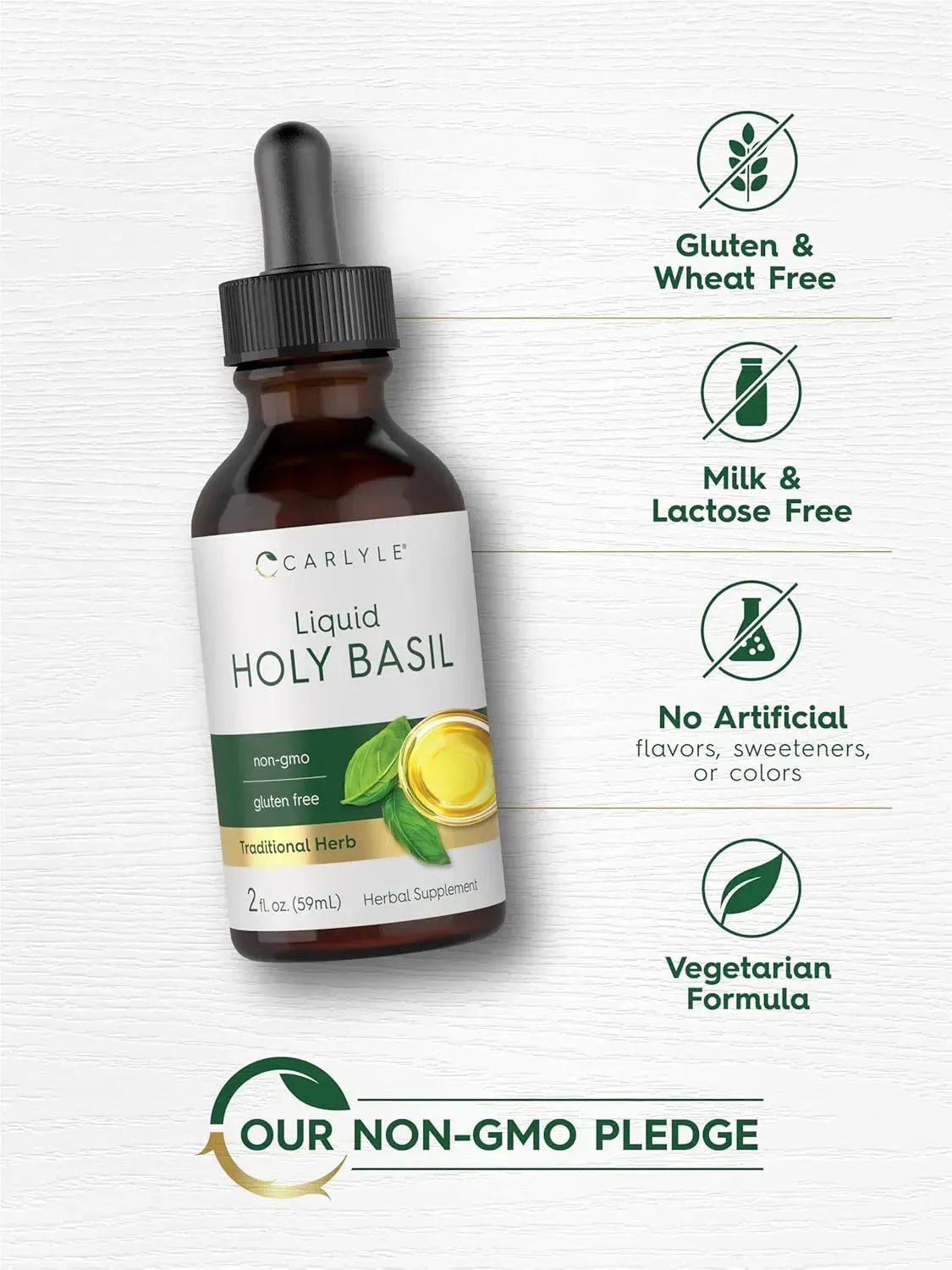 CARLYLE - Carlyle Holy Basil Extract Liquid 2 Fl.Oz. - The Red Vitamin MX - Suplementos Alimenticios - {{ shop.shopifyCountryName }}