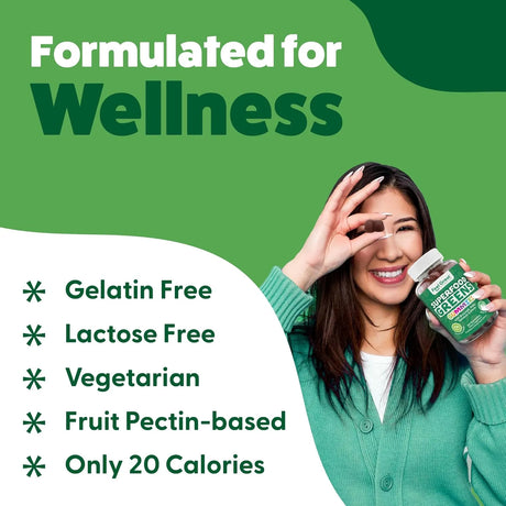 FEEL GREAT - Feel Great Super Greens Gummies 60 Gomitas - The Red Vitamin MX - Suplementos Alimenticios - {{ shop.shopifyCountryName }}
