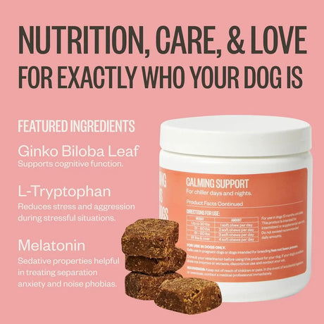 OLLIE - Ollie Chill Pills Calming Supplement Chews for Dogs 60 Masticables - The Red Vitamin MX - Relajantes Para Perros - {{ shop.shopifyCountryName }}