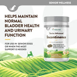 NATURVET - NaturVet Senior Advanced Incontinence Dog Supplement 60 Masticables - The Red Vitamin MX - Salud De Tracto Urinario Para Perros - {{ shop.shopifyCountryName }}