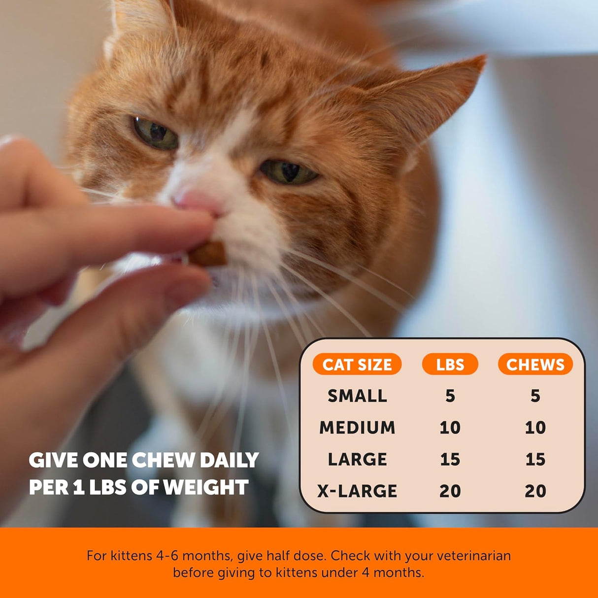 Pet Honesty Cat Hip & Joint Health Crunchy & Creamy Chews 100Gr.