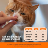 Pet Honesty Cat Hip & Joint Health Crunchy & Creamy Chews 100Gr.