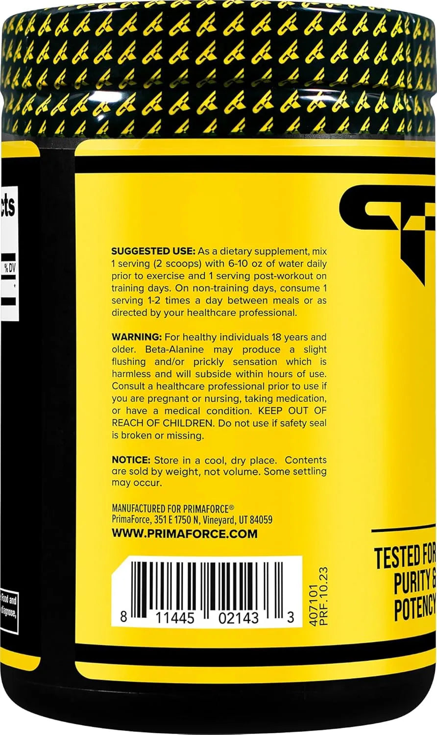 PRIMAFORCE - Primaforce Beta Alanine Powder Unflavored 167 Servicios 500Gr. - The Red Vitamin MX - Suplementos Alimenticios - {{ shop.shopifyCountryName }}