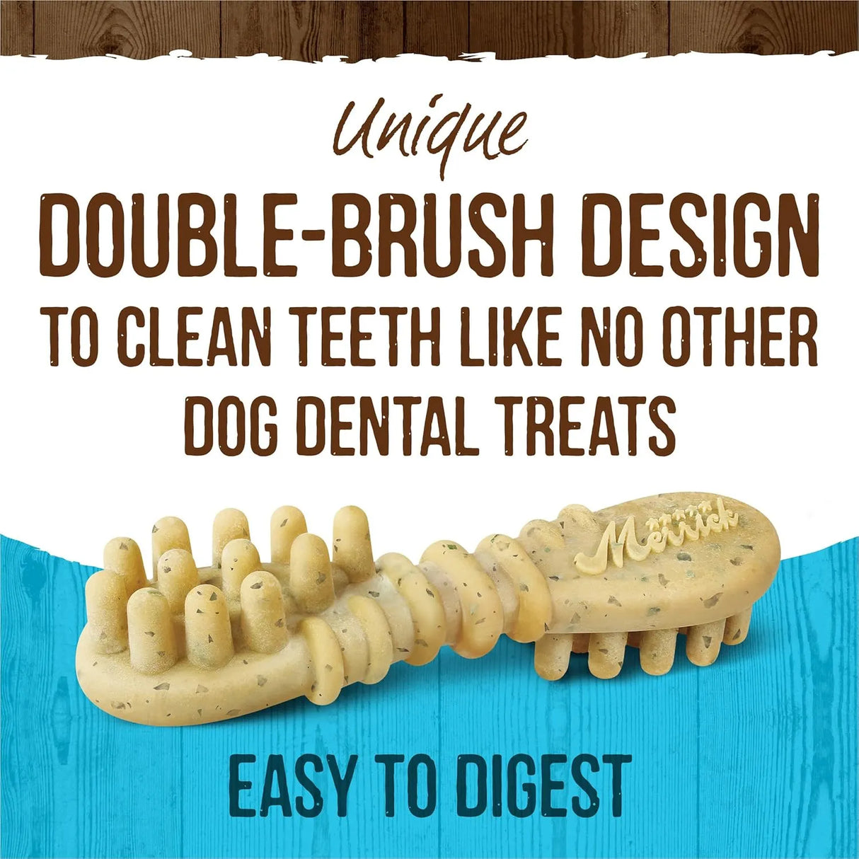 MERRICK - Merrick Fresh Kisses Natural Dental Chews Toothbrush Shape Medium Dogs 22 Piezas - The Red Vitamin MX - Cuidado Dental Para Perros - {{ shop.shopifyCountryName }}