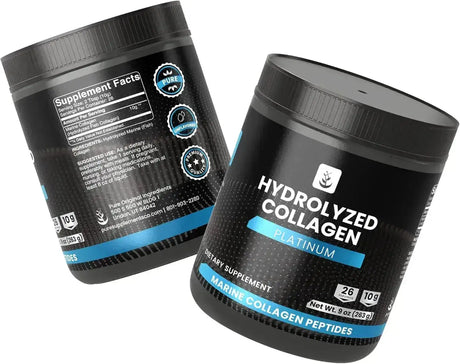 PURE ORIGINAL INGREDIENTS - PURE ORIGINAL INGREDIENTS Hydrolyzed Marine Collagen 263Gr. - The Red Vitamin MX - Suplementos Alimenticios - {{ shop.shopifyCountryName }}