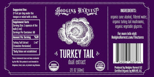 HODGINS HARVEST - Hodgins Harvest Organic Turkey Tail Tincture 2 Fl.Oz. - The Red Vitamin MX - Suplementos Alimenticios - {{ shop.shopifyCountryName }}