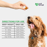 VET TREAT - Vet Treat Dog Multivitamin Chewable with Glucosamine & Salmon Oil 120 Masticables - The Red Vitamin MX - Multivitamínicos Para Perros - {{ shop.shopifyCountryName }}