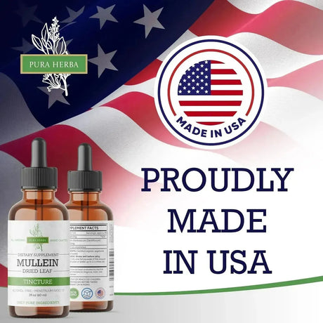 PURA HERBA - Pura Herba Mullein Leaf Tincture for Lungs 60Ml. - The Red Vitamin MX - Suplementos Alimenticios - {{ shop.shopifyCountryName }}