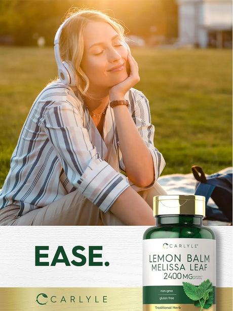 CARLYLE - Carlyle Lemon Balm 2400Mg. 200 Capsulas - The Red Vitamin MX - Suplementos Alimenticios - {{ shop.shopifyCountryName }}