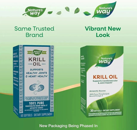 NATURE'S WAY - Nature's Way Krill Oil 30 Capsulas Blandas - The Red Vitamin MX - Suplementos Alimenticios - {{ shop.shopifyCountryName }}