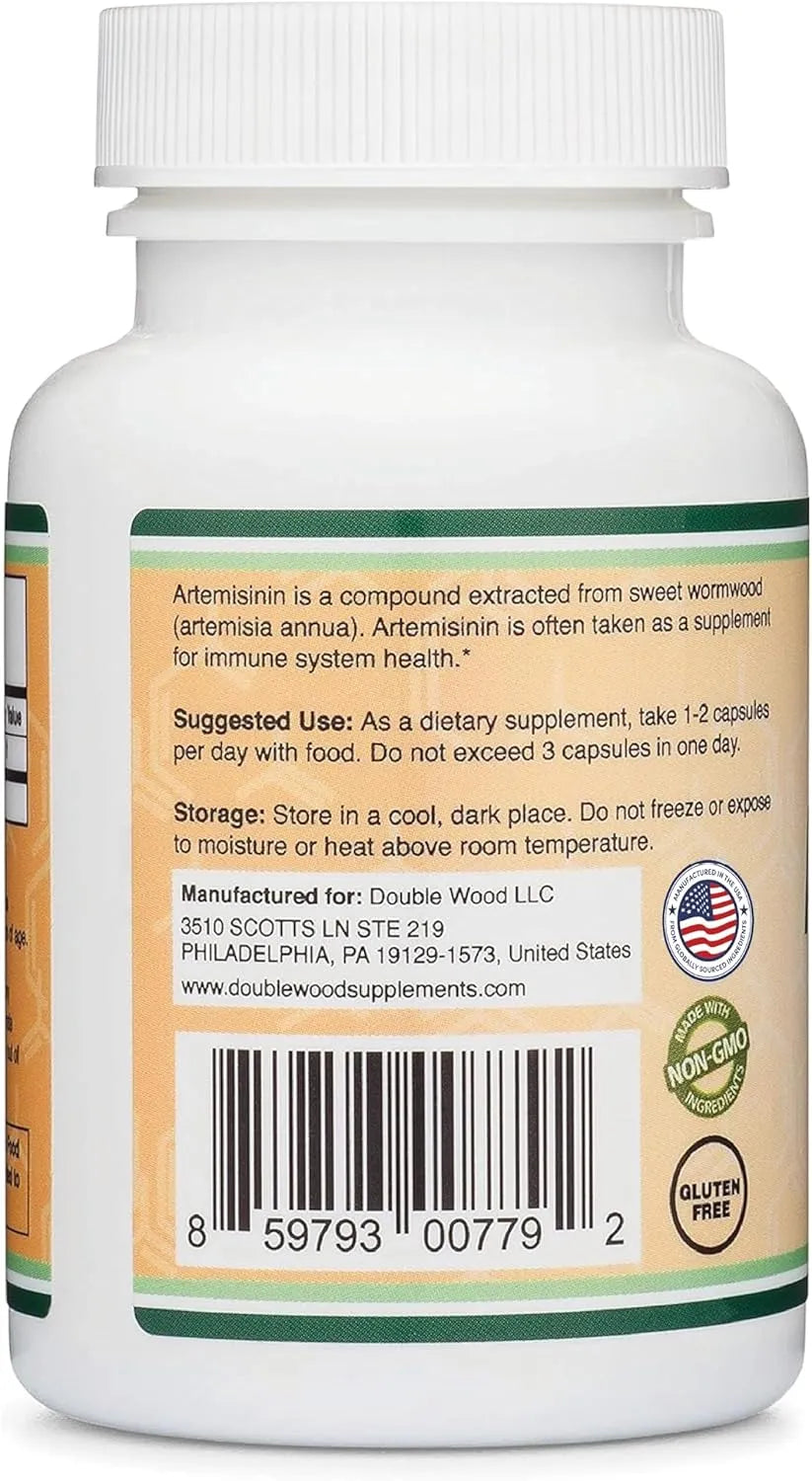 DOUBLE WOOD SUPPLEMENTS - Double Wood Supplements Artemisinin 200Mg. 120 Capsulas - The Red Vitamin MX - Suplementos Alimenticios - {{ shop.shopifyCountryName }}