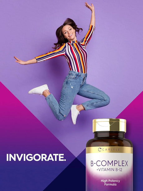 CARLYLE - Carlyle B-Complex Vitamin with B12 300 Tabletas - The Red Vitamin MX - Suplementos Alimenticios - {{ shop.shopifyCountryName }}