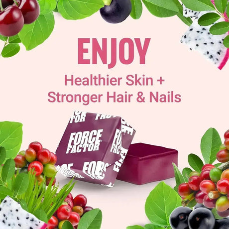 FORCE FACTOR - Force Factor Collagen Boosting Superfoods 60 Masticables - The Red Vitamin MX - Suplementos Alimenticios - {{ shop.shopifyCountryName }}