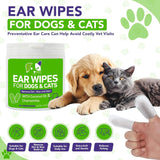 YIBESI - Yibesi Pet Ear Wipes for Dogs and Cats 100 Toallitas - The Red Vitamin MX - Cuidado Del Oído De Perros - {{ shop.shopifyCountryName }}