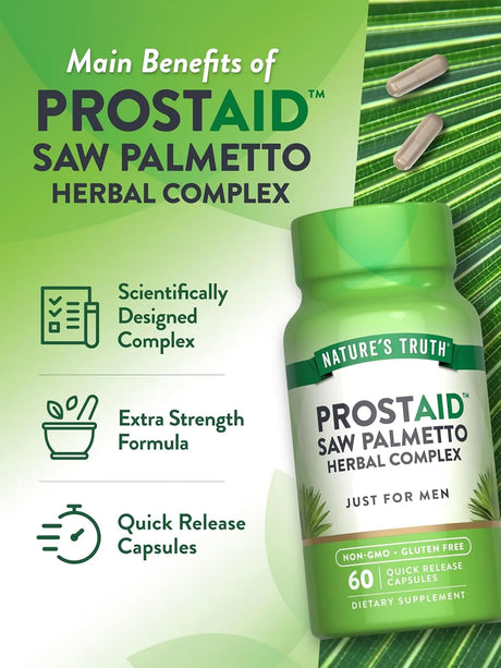 NATURE'S TRUTH - Nature's Truth Prostate Support 60 Capsulas - The Red Vitamin MX - Suplementos Alimenticios - {{ shop.shopifyCountryName }}