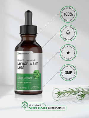 HORBAACH - Horbaach Lemon Balm Tincture 2 Fl.Oz. - The Red Vitamin MX - Suplementos Alimenticios - {{ shop.shopifyCountryName }}