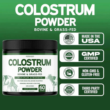 DORADO NUTRITION - Dorado Nutrition Colostrum Powder 60 Servicios 90Gr. - The Red Vitamin MX - Suplementos Alimenticios - {{ shop.shopifyCountryName }}
