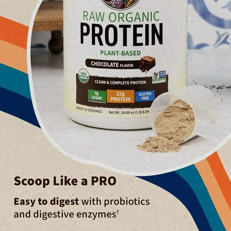 GARDEN OF LIFE - Garden of Life Vegan Protein Powder Chocolate 700Gr. - The Red Vitamin MX - Suplementos Alimenticios - {{ shop.shopifyCountryName }}