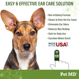 PET MD - Pet MD Ear Finger Wipes for Dogs 50 Toallitas - The Red Vitamin MX - Cuidado Del Oído De Perros - {{ shop.shopifyCountryName }}