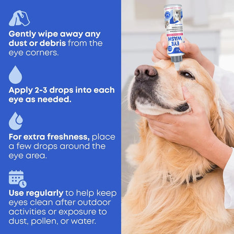 BELOVED PETS - Beloved Pets Cat & Dog Eye Wash Drops & Tear Stain Remover 100Ml. - The Red Vitamin MX - Cuidado De Los Ojos De Los Perros - {{ shop.shopifyCountryName }}