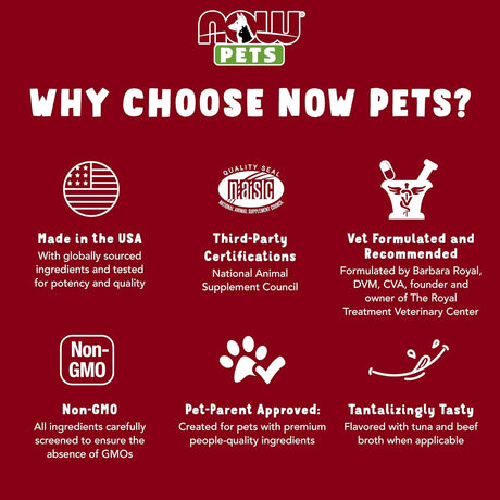 NOW SUPPLEMENTS - NOW Foods Pet Health Omega 3 180 Capsulas Blandas - The Red Vitamin MX - Aceite De Pescado Para Perros - {{ shop.shopifyCountryName }}