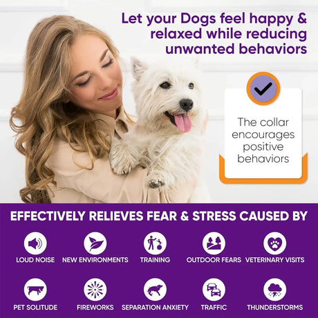 TOPSUN - TopSum Calming Collar for Dogs: Pheromone-Infused 4 Pack - The Red Vitamin MX - Relajantes Para Perros - {{ shop.shopifyCountryName }}