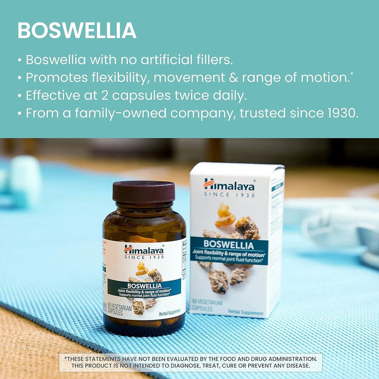 HIMALAYA - Himalaya Boswellia 250Mg. 60 Capsulas - The Red Vitamin MX - Suplementos Alimenticios - {{ shop.shopifyCountryName }}