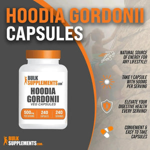 BULK SUPPLEMENTS - Bulk Supplements Hoodia Gordonii Extract 500Mg. 240 Capsulas - The Red Vitamin MX - Suplementos Alimenticios - {{ shop.shopifyCountryName }}