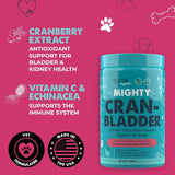MIGHTY PAW - Mighty Paw Waggables Cran-Bladder 120 Masticables 2 Pack - The Red Vitamin MX - Salud De Tracto Urinario Para Perros - {{ shop.shopifyCountryName }}