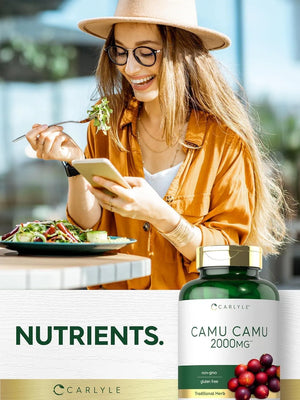 CARLYLE - Carlyle Camu Camu 2000Mg. 150 Capsulas - The Red Vitamin MX - Suplementos Alimenticios - {{ shop.shopifyCountryName }}