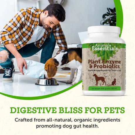 ANIMAL ESSENTIALS - Animal Essentials Plant Enzyme & Probiotics for Dogs & Cats 300Gr. - The Red Vitamin MX - Probióticos Para Perros - {{ shop.shopifyCountryName }}