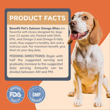 Benefit Pet Products Skin & Coat Soft Chews for Dogs 120 Masticables