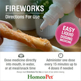 HOMEOPET - HomeoPet Fireworks Safe and Natural Loud-Noise-Anxiety Calming Supplement 15Ml. - The Red Vitamin MX - Relajantes Para Perros - {{ shop.shopifyCountryName }}