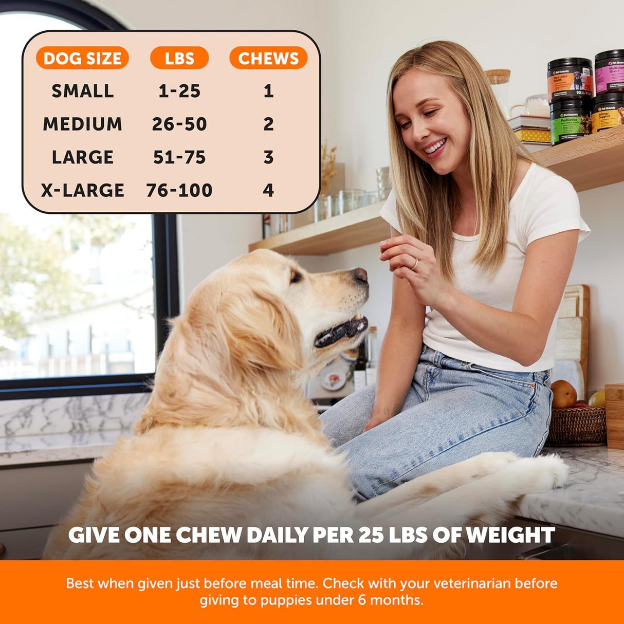 Pet Honesty Hip & Joint Health Bacon 90 Masticables