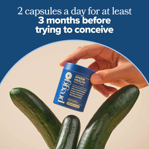 O Positiv Preggo Sperm Health Capsules for Men 60 Capsulas