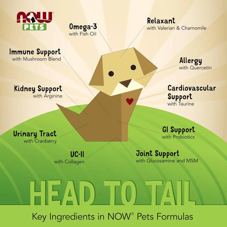 NOW SUPPLEMENTS - NOW Foods Pet Health Omega 3 180 Capsulas Blandas - The Red Vitamin MX - Aceite De Pescado Para Perros - {{ shop.shopifyCountryName }}