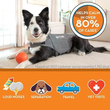 THUNDERSHIRT - ThunderShirt for Dogs Anxiety Relief Calming Vest XXLARGE - The Red Vitamin MX - Relajantes Para Perros - {{ shop.shopifyCountryName }}