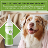 VETWELL - VetWELL Ear Cleaner for Dogs and Cats Cucumber Melon 8 Fl.Oz. - The Red Vitamin MX - Cuidado Del Oído De Perros - {{ shop.shopifyCountryName }}