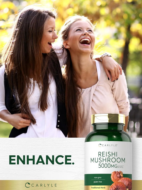 CARLYLE - Carlyle Reishi Mushroom 5000Mg. 300 Capsulas - The Red Vitamin MX - Suplementos Alimenticios - {{ shop.shopifyCountryName }}