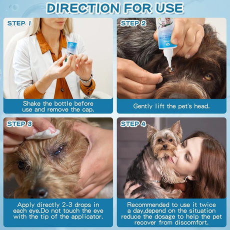 MORIKEY - Morikey Pet Eye Drops 120Ml. - The Red Vitamin MX - Cuidado De Los Ojos De Los Perros - {{ shop.shopifyCountryName }}
