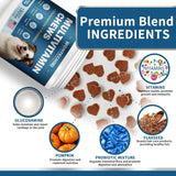 WONTECHMI - WONTECHMI Dog Multivitamin 180 Masticables - The Red Vitamin MX - Multivitamínicos Para Perros - {{ shop.shopifyCountryName }}